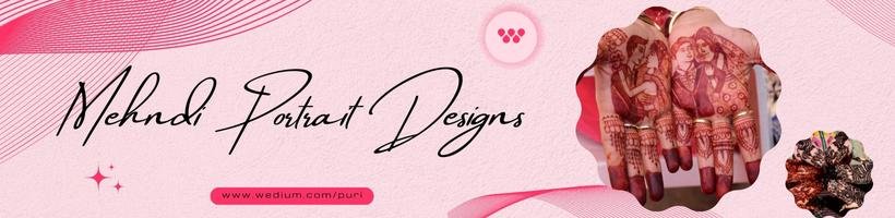 mehndi portrait designs