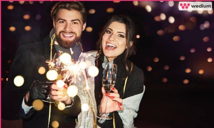 celebrating the engagement 