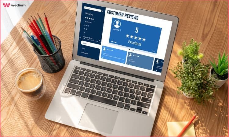 review portfolios and testimonials